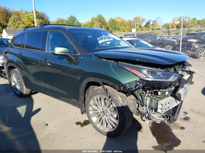 2025 TOYOTA HIGHLANDER HYBRID PLATINUM | 5TDEBRCH6SS669153 | UPCARS