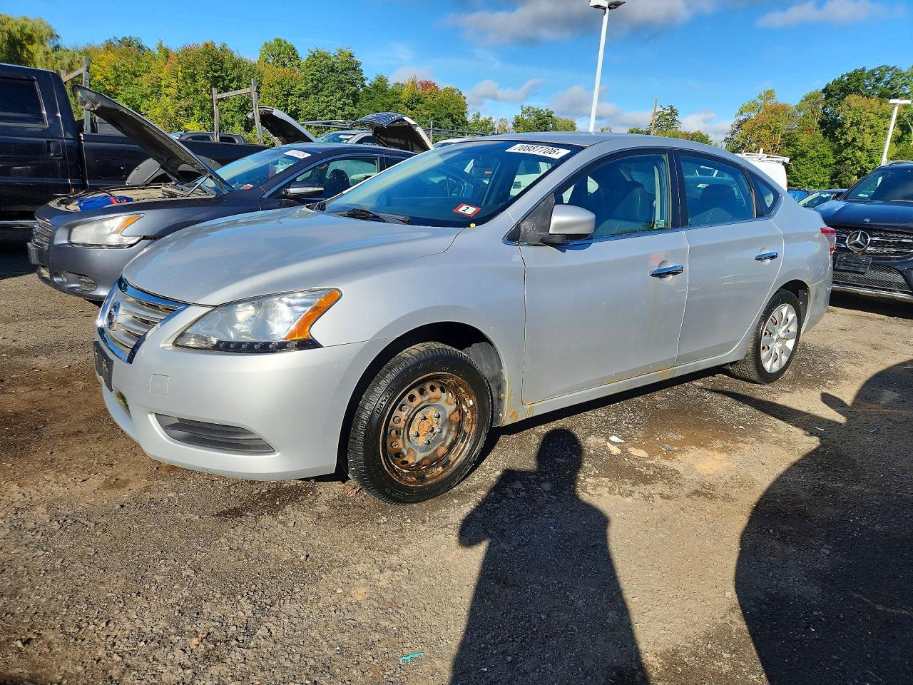 2014 NISSAN SENTRA SV | 1N4AB7AP1EN850187 | UPCARS