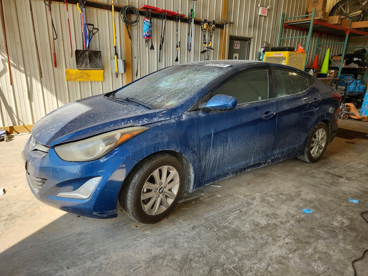 2014 HYUNDAI ELANTRA SE | KMHDH4AE6EU155384 | UPCARS