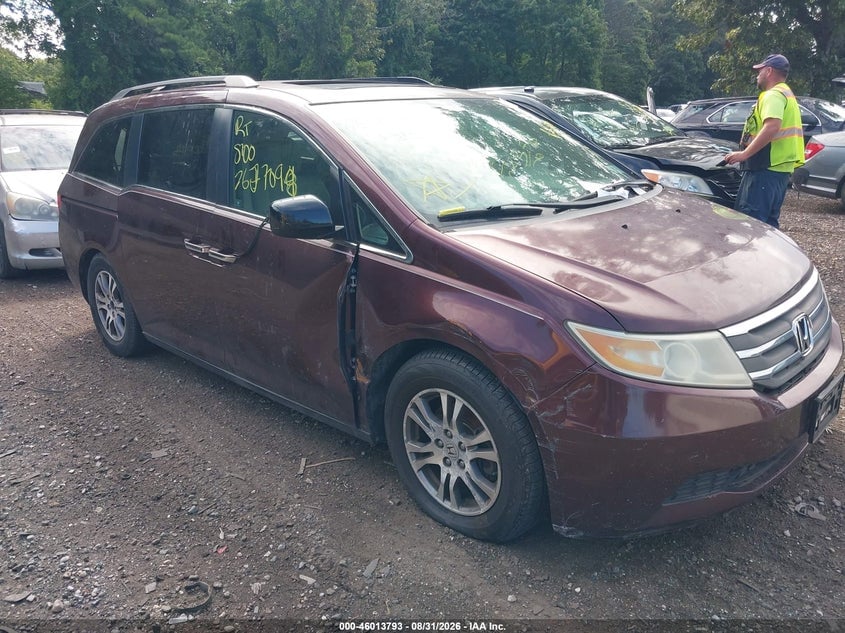 2012 HONDA ODYSSEY EX-L | 5FNRL5H65CB045798 | UPCARS
