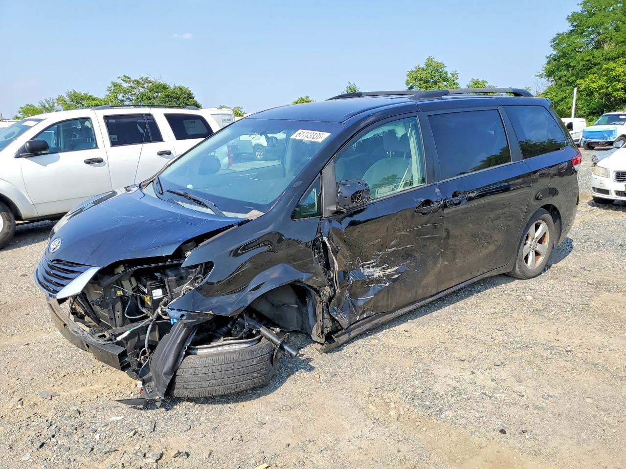 2014 TOYOTA SIENNA LE | 5TDKK3DC1ES491806 | UPCARS
