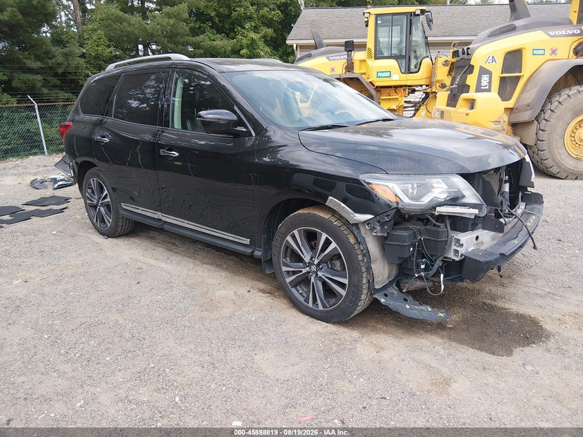 2017 NISSAN PATHFINDER PLATINUM | 5N1DR2MM8HC623422 | UPCARS