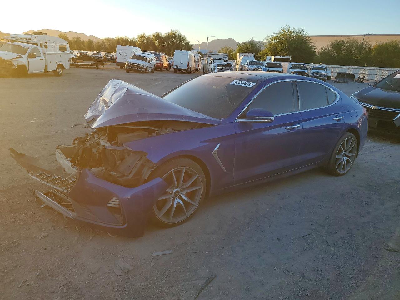 2019 GENESIS G70 3.3T ADVANCED | KMTG34LE3KU027307 | UPCARS