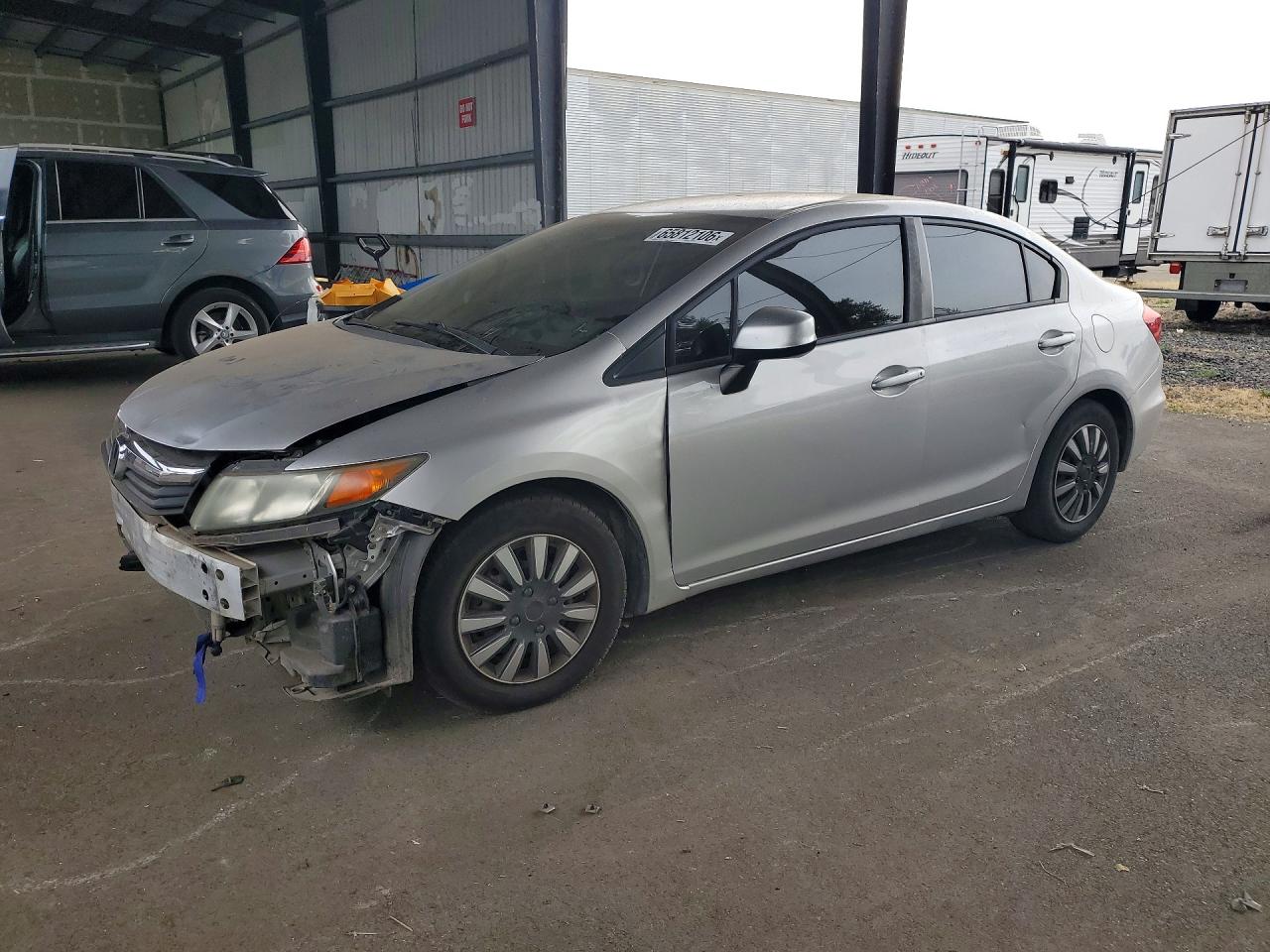 2012 HONDA CIVIC LX | 19XFB2F52CE362653 | UPCARS