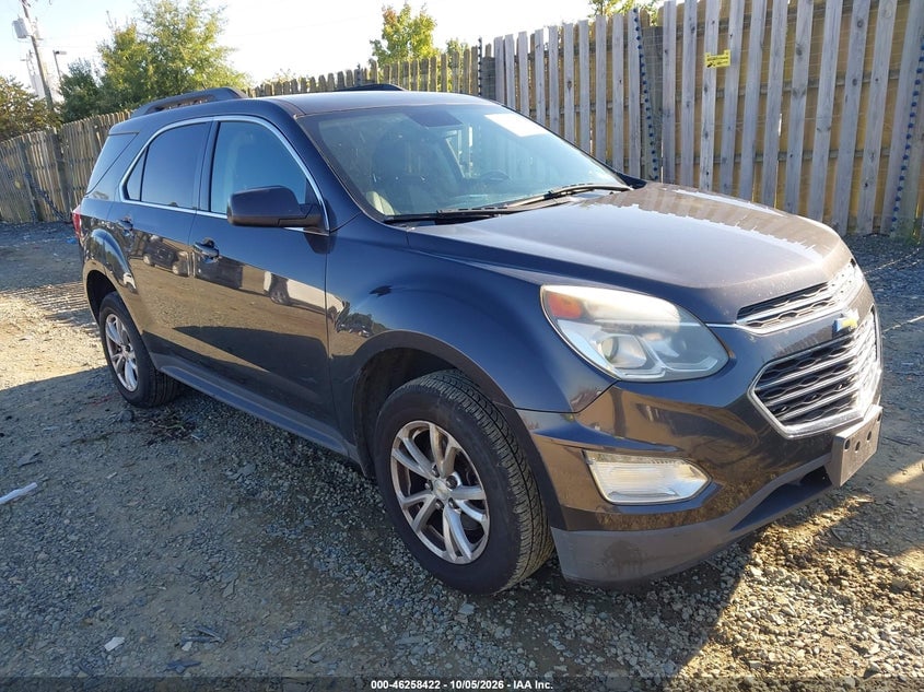 2016 CHEVROLET EQUINOX LT | 2GNALCEK0G6309192 | UPCARS