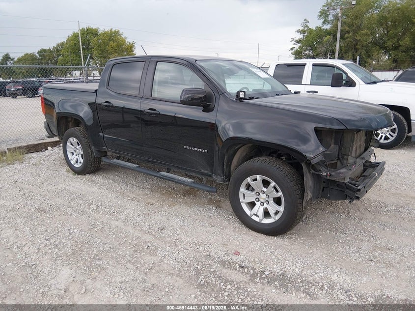 2021 CHEVROLET COLORADO 2WD  SHORT BOX LT | 1GCGSCEN4M1209272 | UPCARS