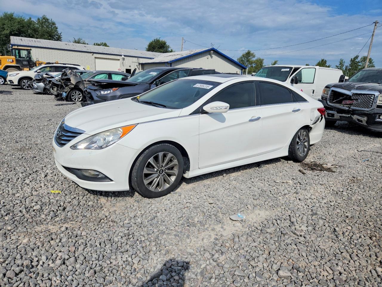 2014 HYUNDAI SONATA LIMITED | 5NPEC4AC4EH887822 | UPCARS