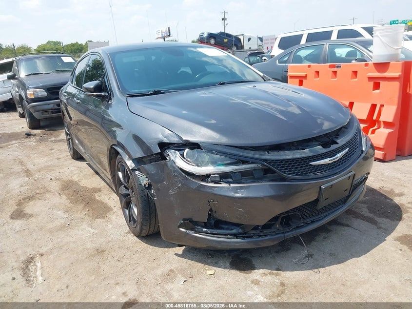 2016 CHRYSLER 200 S | 1C3CCCBG2GN114888 | UPCARS
