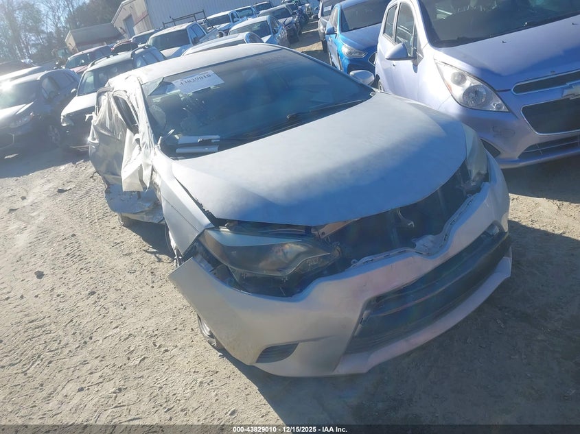 2015 TOYOTA COROLLA LE | 2T1BURHE6FC339801 | UPCARS