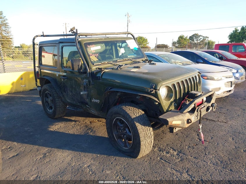 2020 JEEP WRANGLER SPORT S 4X4 | 1C4GJXAN8LW339511 | UPCARS