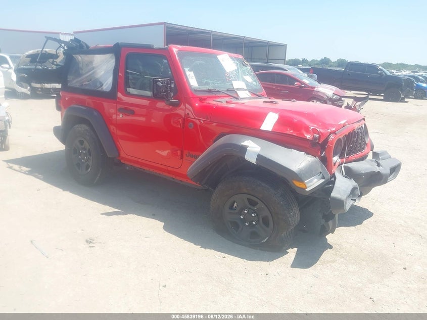 2024 JEEP WRANGLER 2-DOOR SPORT 4X4 | 1C4PJXAGXRW354358 | UPCARS