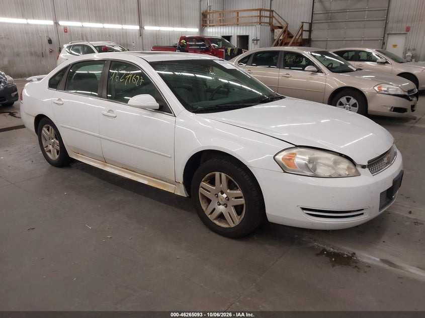 2012 CHEVROLET IMPALA LT | 2G1WG5E35C1108198 | UPCARS