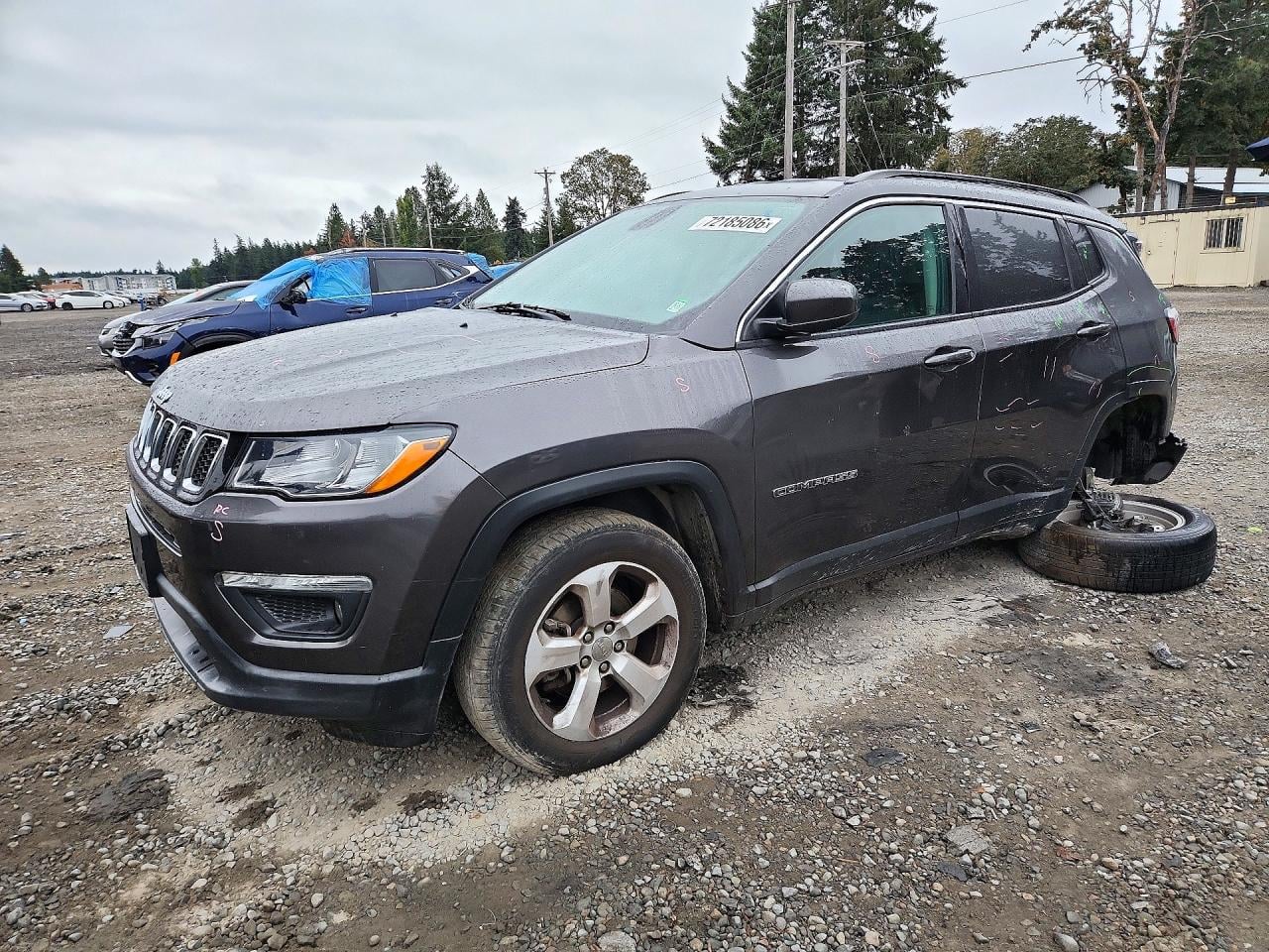 2018 JEEP COMPASS LATITUDE | 3C4NJDBB7JT270548 | UPCARS