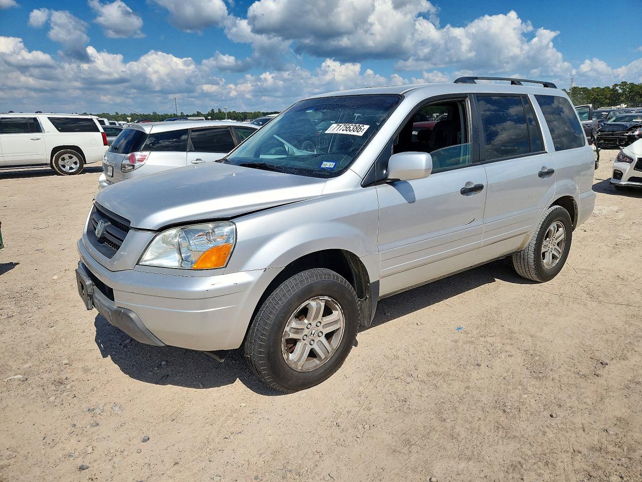 2005 HONDA PILOT EXL | 2HKYF18775H556258 | UPCARS