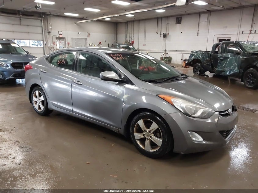 2013 HYUNDAI ELANTRA GLS | 5NPDH4AE4DH395708 | UPCARS