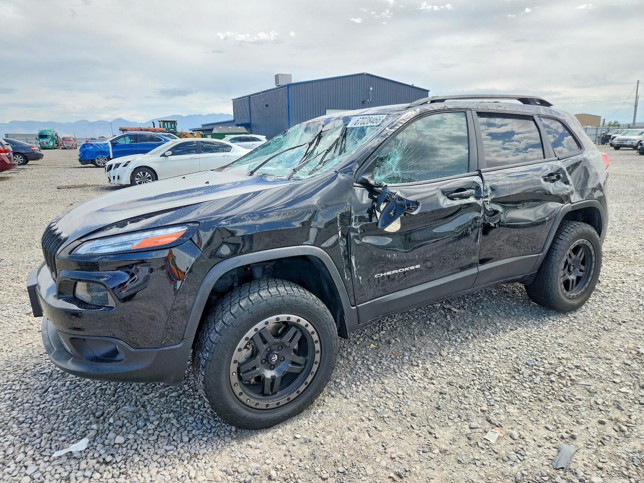2018 JEEP CHEROKEE OVERLAND | 1C4PJMJX0JD502726 | UPCARS