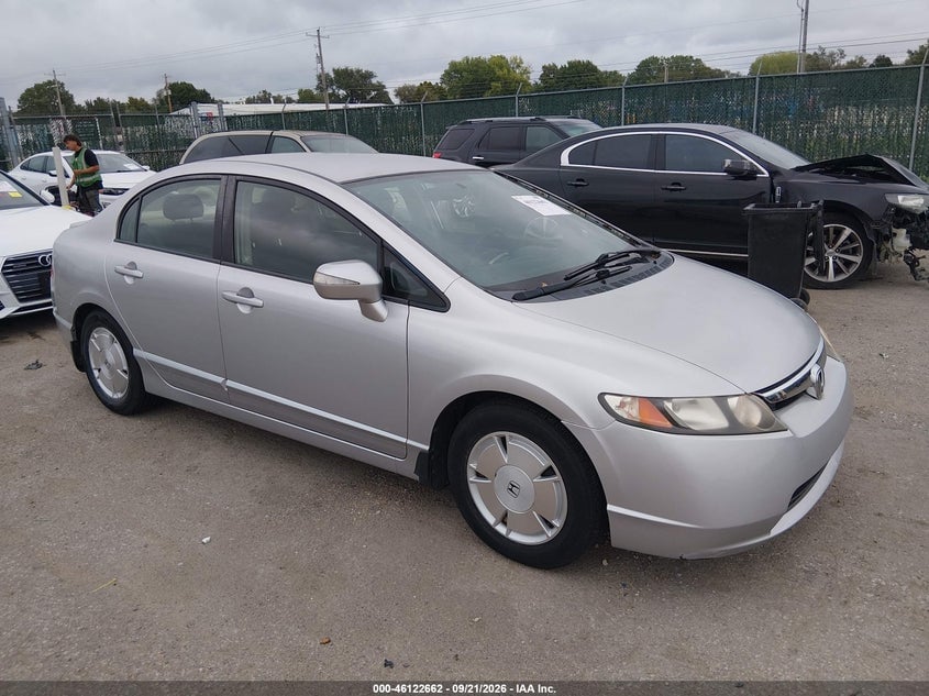 2008 HONDA CIVIC HYBRID | JHMFA36218S011380 | UPCARS