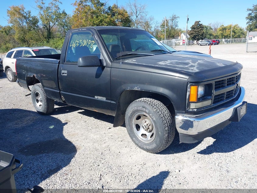 1998 CHEVROLET C1500 FLEETSIDE W/T | 1GCEC14W7WZ281347 | UPCARS