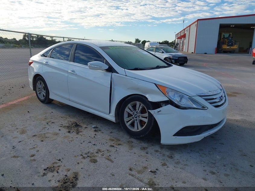 2014 HYUNDAI SONATA GLS | 5NPEB4AC9EH935348 | UPCARS