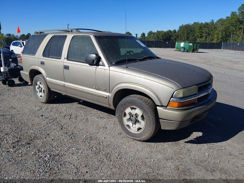 2002 CHEVROLET BLAZER LS | 1GNDT13W72K204033 | UPCARS