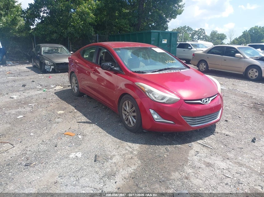 2016 HYUNDAI ELANTRA SE | 5NPDH4AEXGH658661 | UPCARS