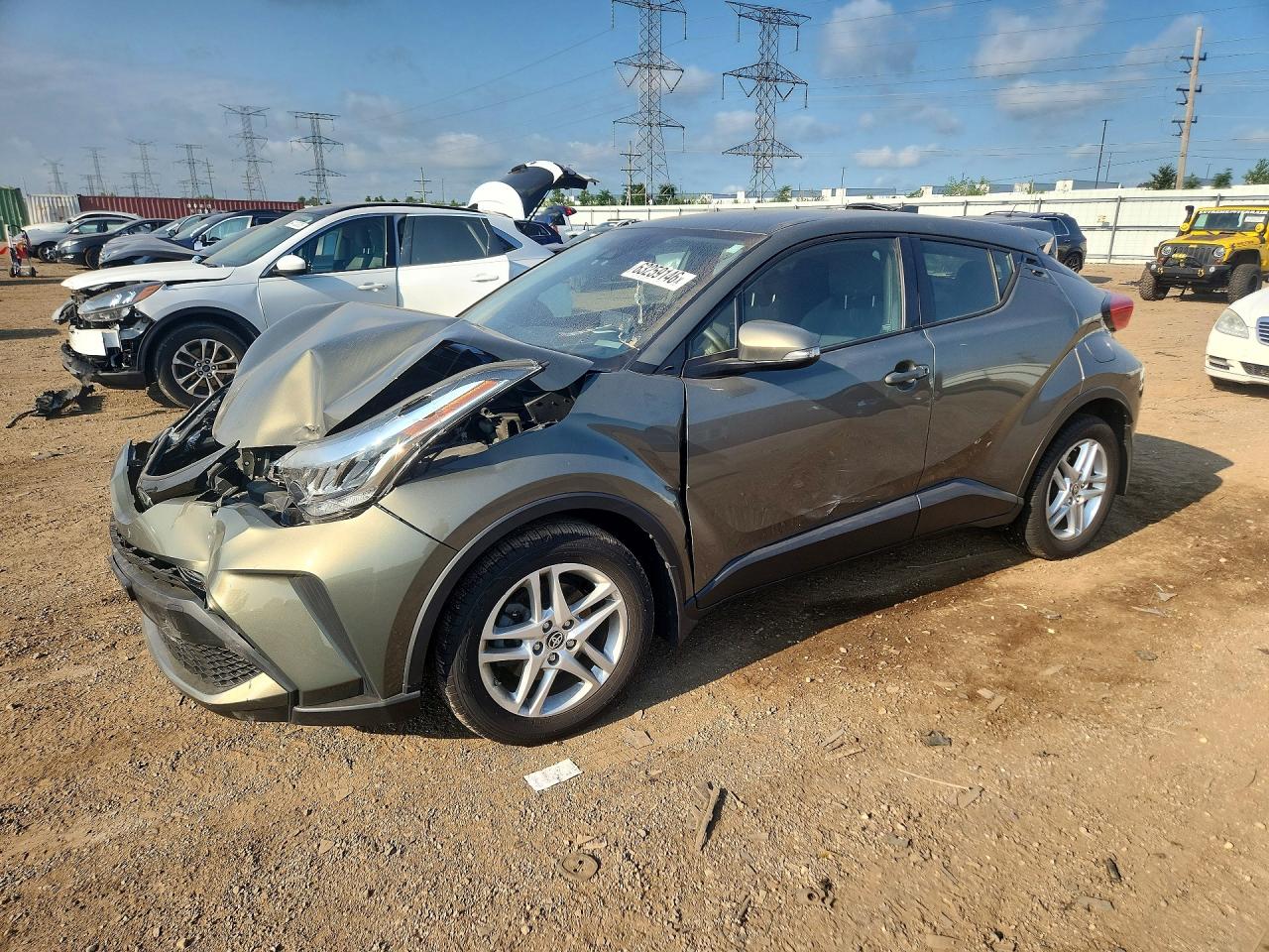 2021 TOYOTA C-HR LE | JTNKHMBX0M1117950 | UPCARS