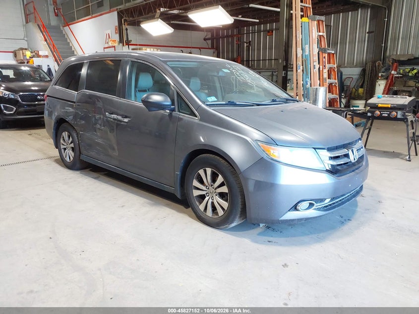 2016 HONDA ODYSSEY EX-L | 5FNRL5H69GB069396 | UPCARS