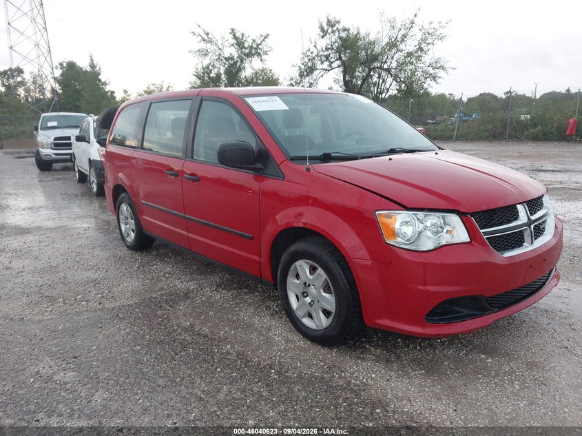 2012 DODGE GRAND CARAVAN SE/AVP | 2C4RDGBG0CR183098 | UPCARS