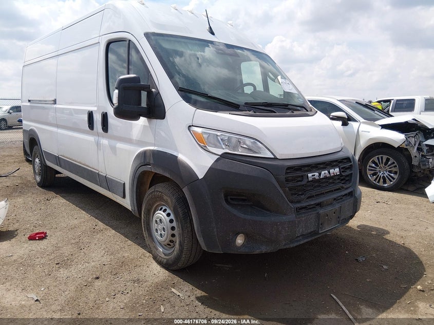 2025 RAM PROMASTER 2500 TRADESMAN HIGH ROOF 159 WB W/PASS SEAT | 3C6LRVDGXSE506878 | UPCARS