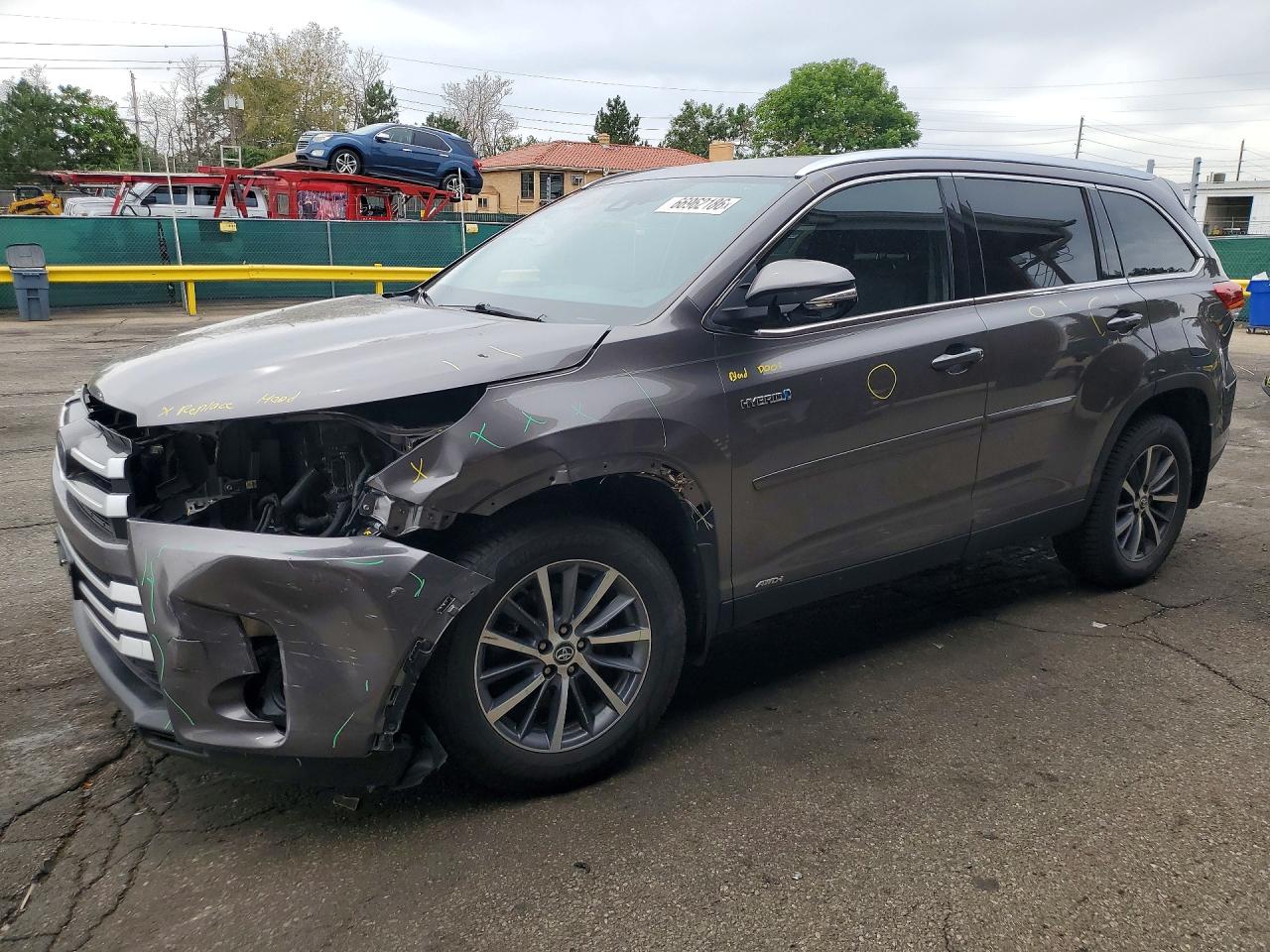 2019 TOYOTA HIGHLANDER XLE | 5TDJGRFH6KS053786 | UPCARS