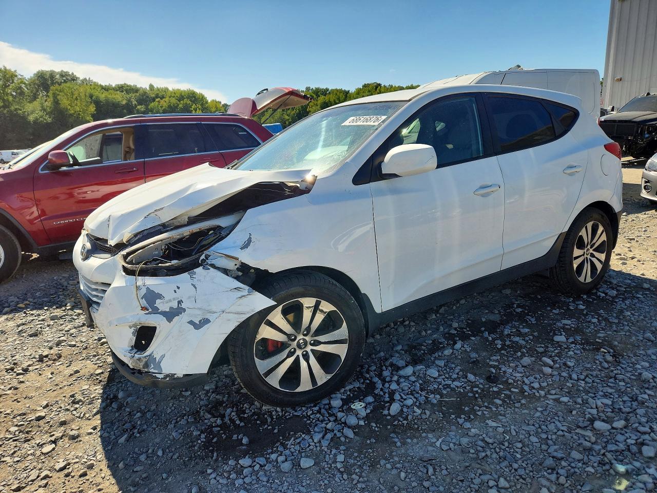 2014 HYUNDAI TUCSON GLS | KM8JTCAF8EU950277 | UPCARS