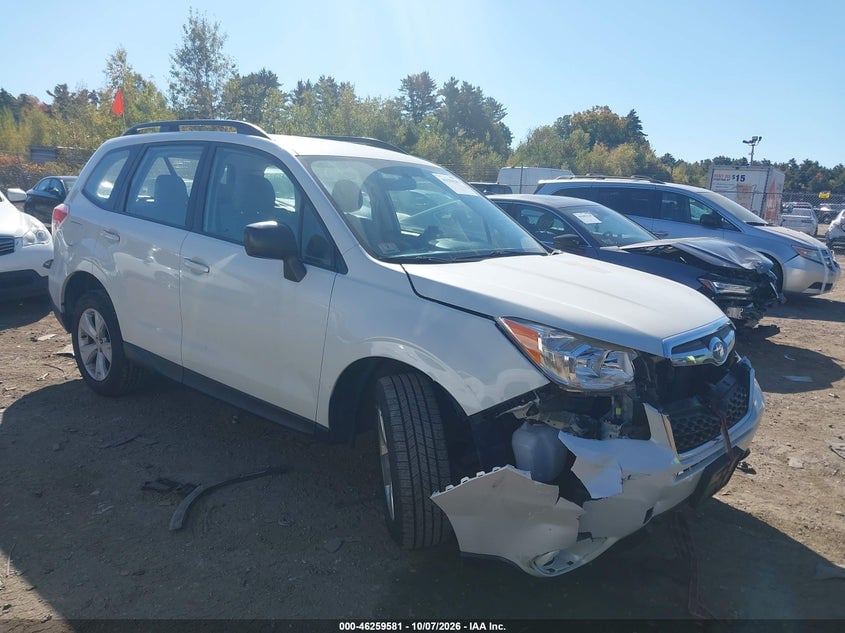 2016 SUBARU FORESTER 2.5I | JF2SJABC6GH461641 | UPCARS