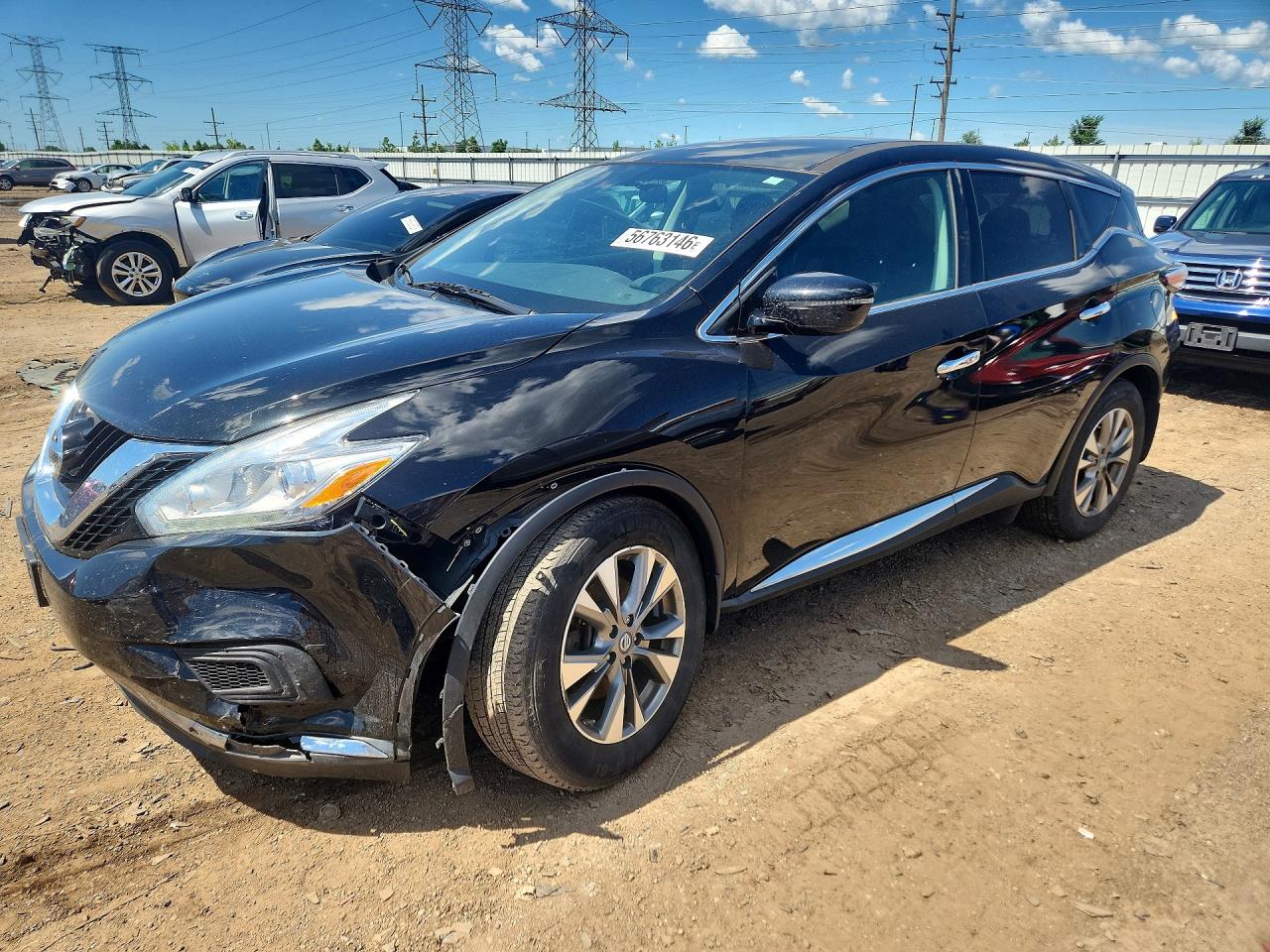 2016 NISSAN MURANO S | 5N1AZ2MH1GN112983 | UPCARS