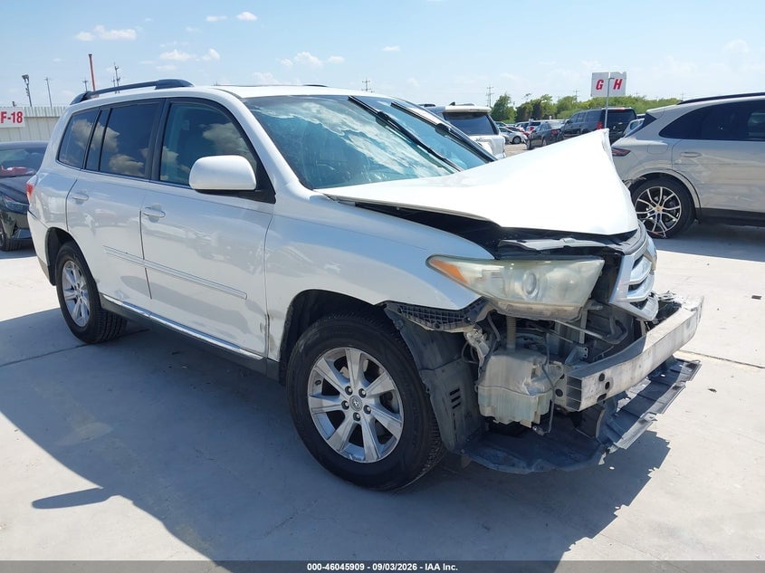 2013 TOYOTA HIGHLANDER SE V6 | 5TDZK3EH7DS091658 | UPCARS