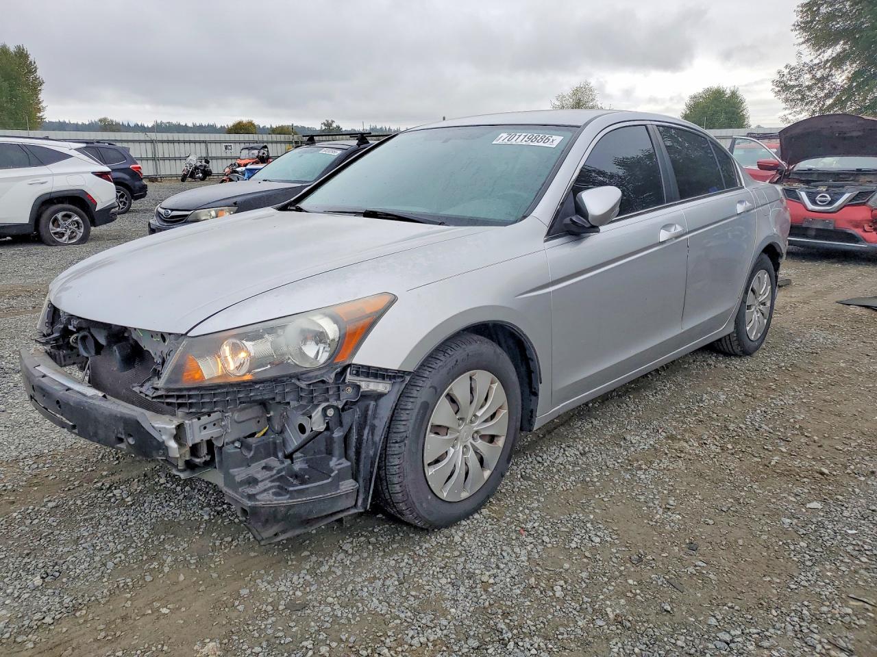 2012 HONDA ACCORD LX | 1HGCP2F31CA178120 | UPCARS