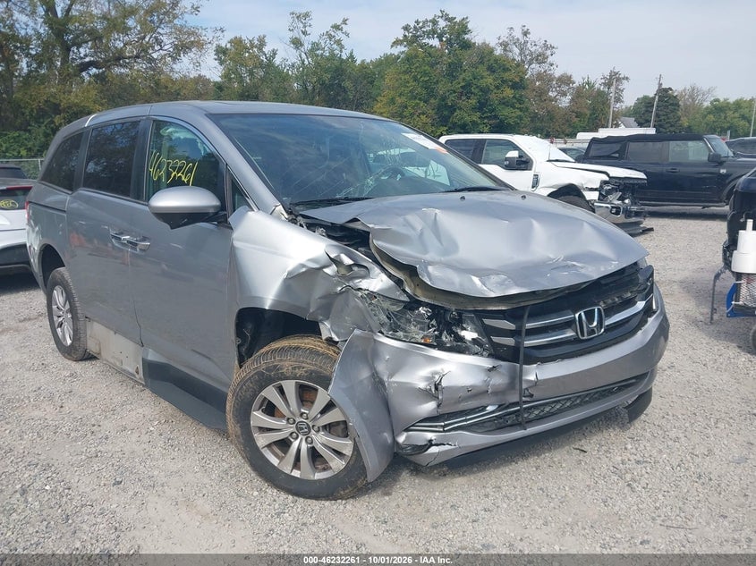 2016 HONDA ODYSSEY EX-L | 5FNRL5H60GB032995 | UPCARS