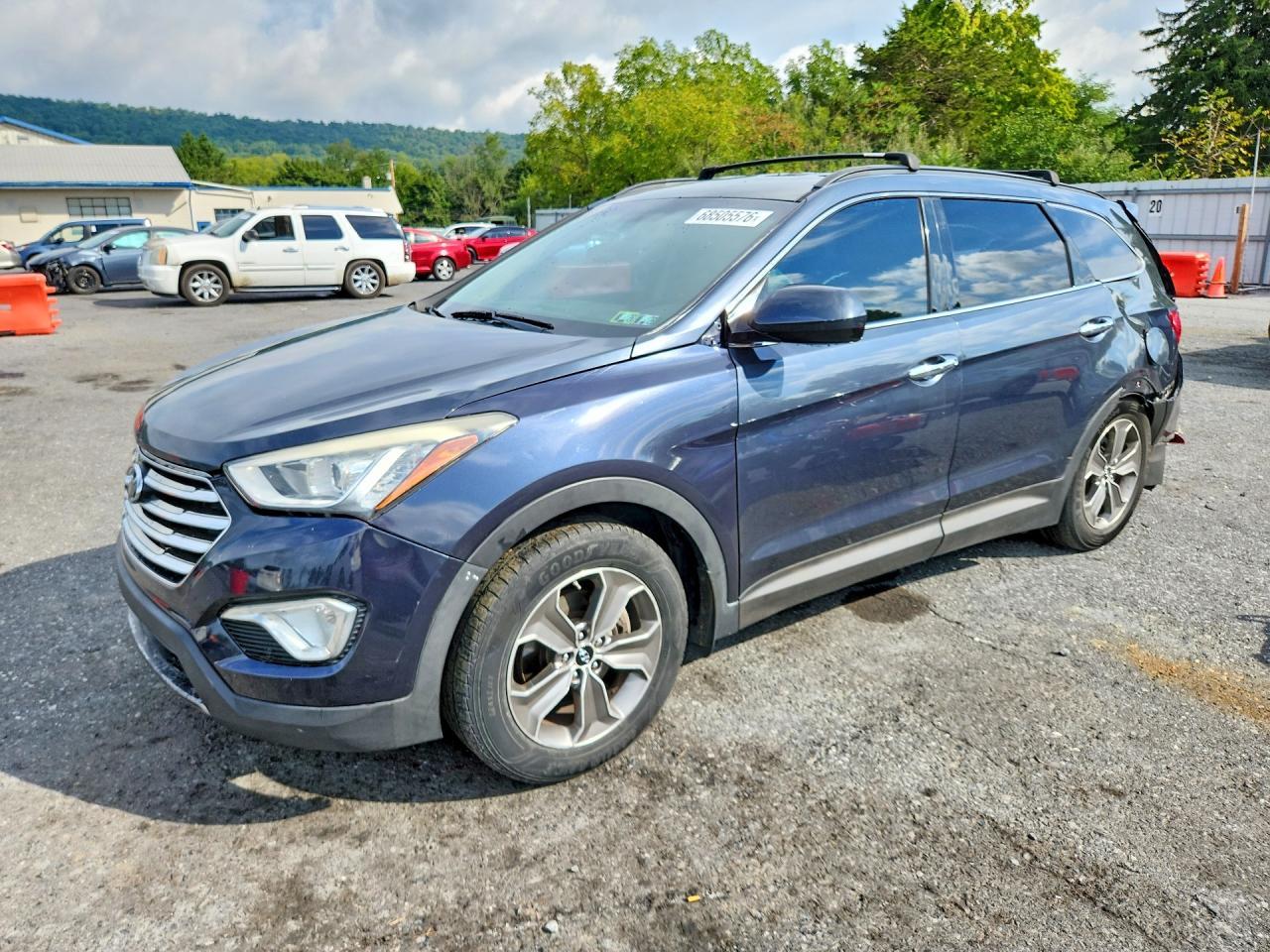 2014 HYUNDAI SANTA FE GLS | KM8SM4HF2EU067255 | UPCARS