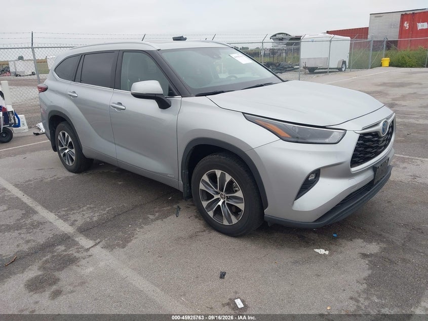 2024 TOYOTA HIGHLANDER HYBRID XLE | 5TDKBRCH5RS606476 | UPCARS