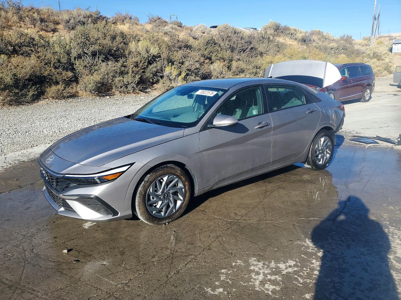 2025 HYUNDAI ELANTRA BLUE | KMHLM4DJ9SU140390 | UPCARS