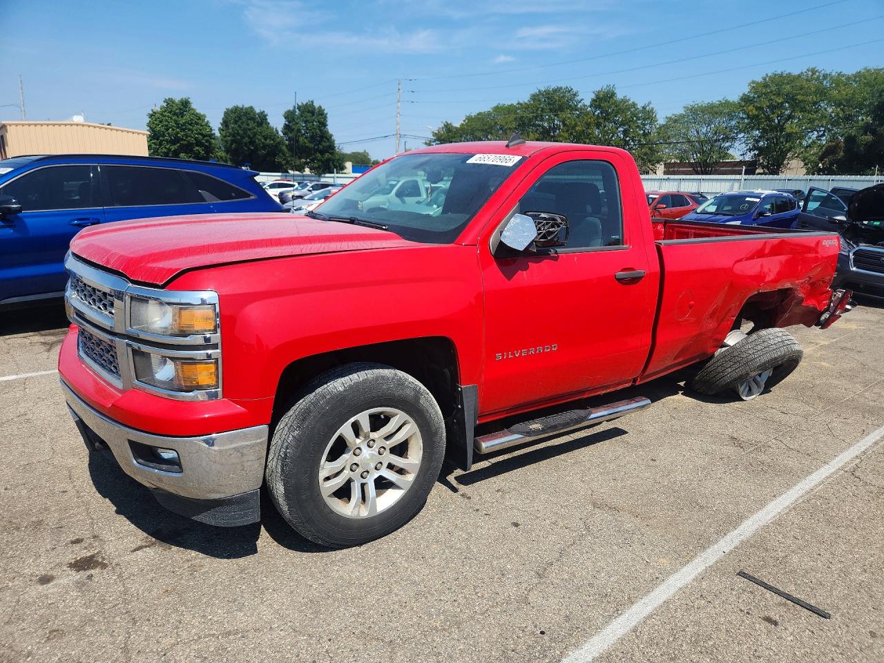 2014 CHEVROLET SILVERADO K1500 LT | 1GCNKREC3EZ159380 | UPCARS
