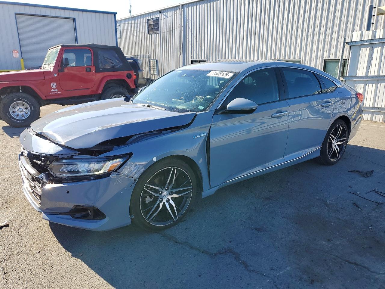 2021 HONDA ACCORD TOURING HYBRID | 1HGCV3F97MA005560 | UPCARS