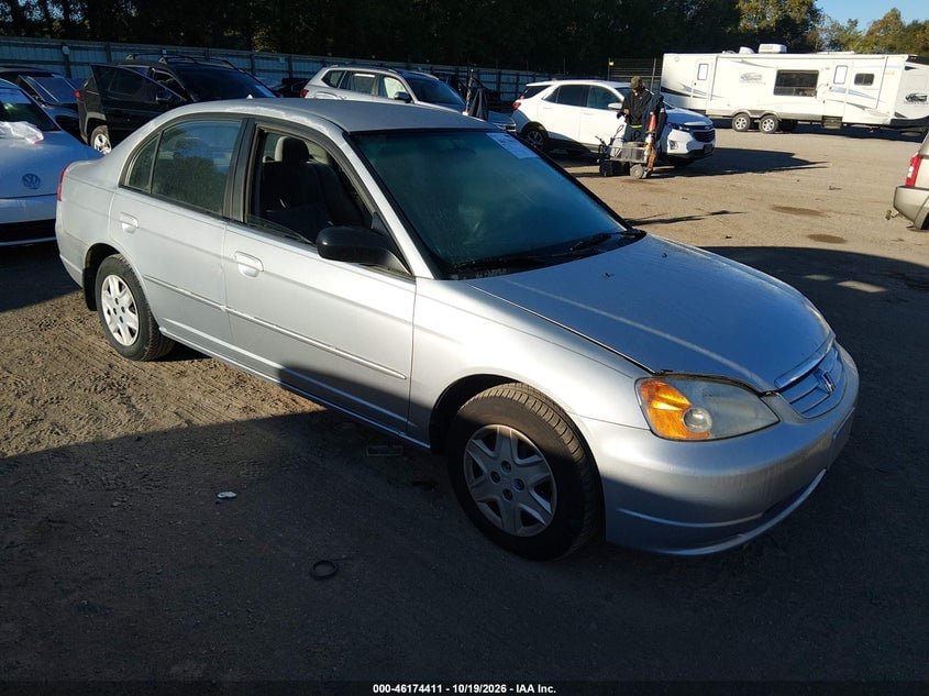 2003 HONDA CIVIC LX | 2HGES16563H610995 | UPCARS