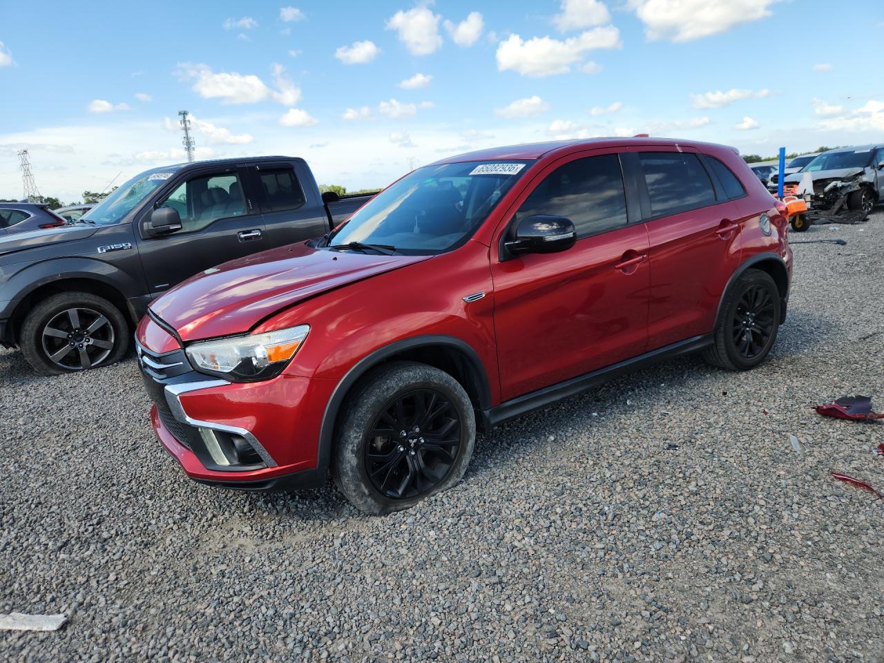 2019 MITSUBISHI OUTLANDER ES | JA4AP3AU1KU012229 | UPCARS