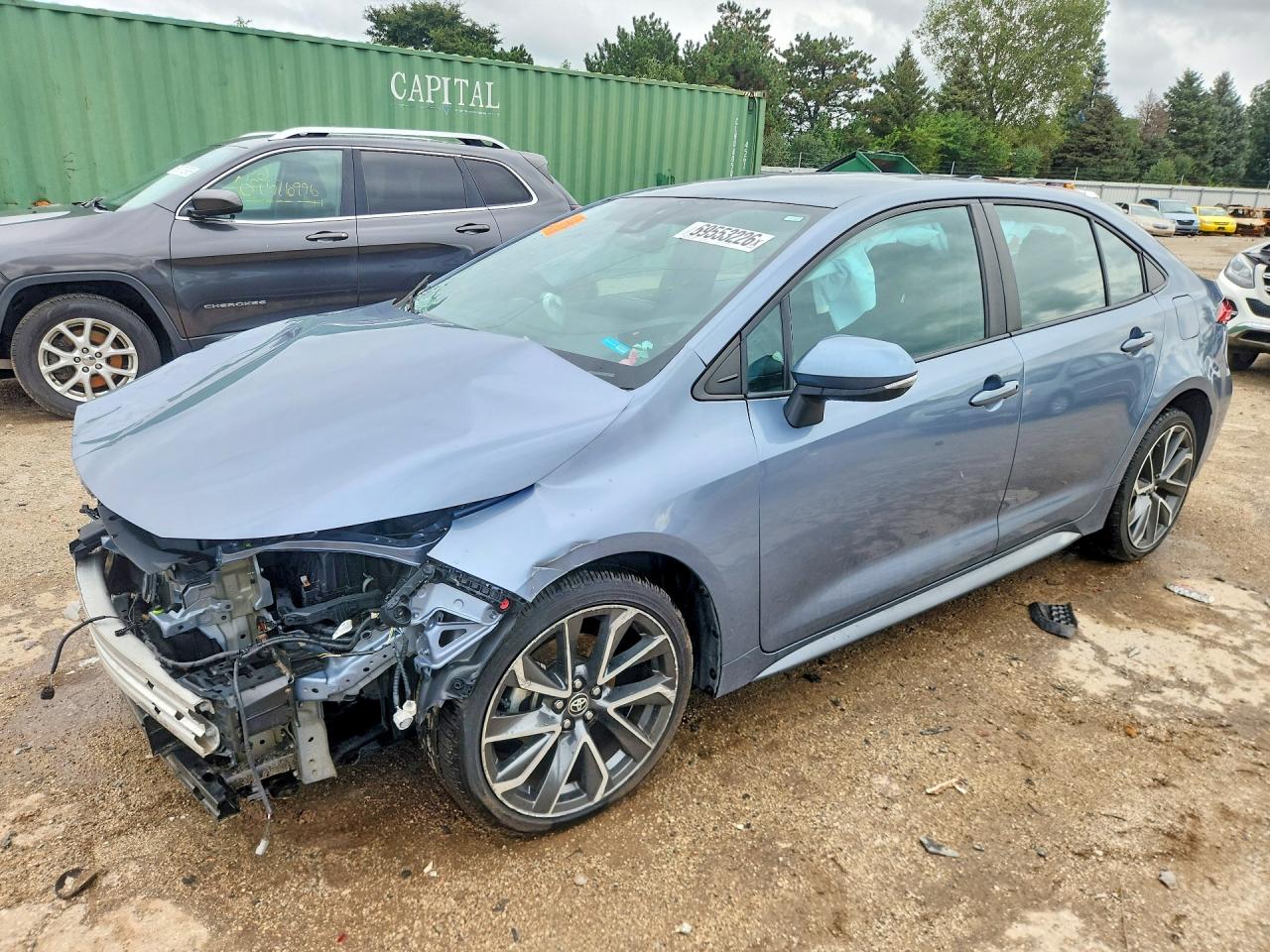 2022 TOYOTA COROLLA SE | 5YFS4MCE5NP107120 | UPCARS