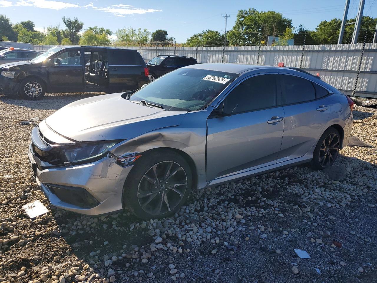 2019 HONDA CIVIC SPORT | 19XFC2F83KE002877 | UPCARS