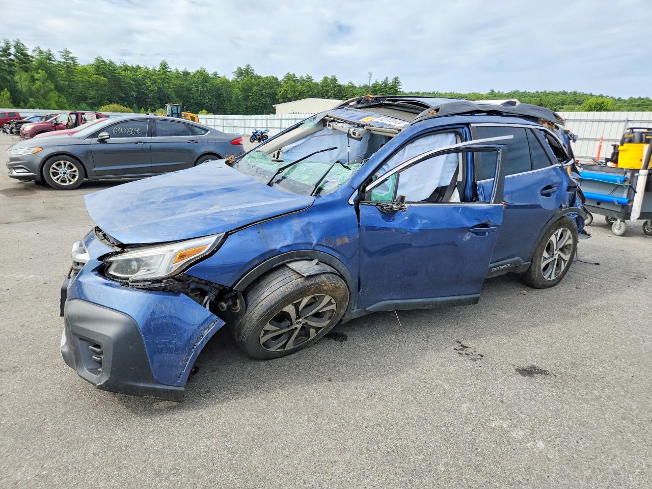2021 SUBARU OUTBACK LIMITED | 4S4BTANC1M3208168 | UPCARS