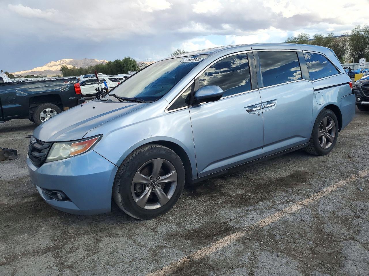 2014 HONDA ODYSSEY EXL | 5FNRL5H6XEB009740 | UPCARS