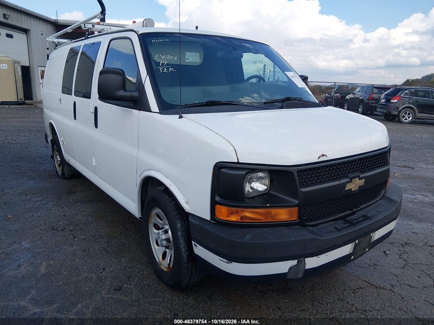 2014 CHEVROLET EXPRESS 1500 WORK VAN | 1GCSGAFX8E1197032 | UPCARS