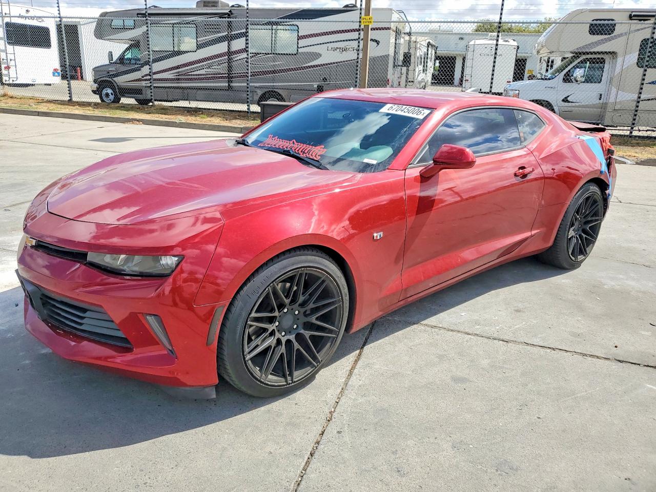 2016 CHEVROLET CAMARO LT | 1G1FA1RS5G0126911 | UPCARS