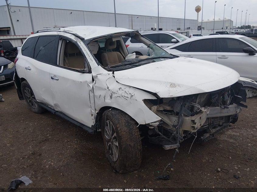2016 NISSAN PATHFINDER S | 5N1AR2MN3GC667676 | UPCARS